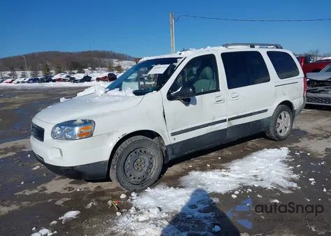 2007 Saturn Relay 3 из США, поврежденный, VIN 5GZDV23117D102475